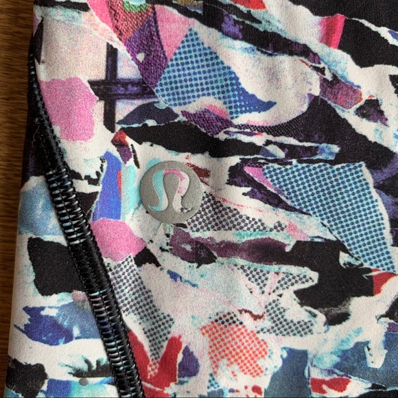 *SOLD* LULULEMON Break free crop sz 2 leggings Nulux 17" - Picture 12 of 13